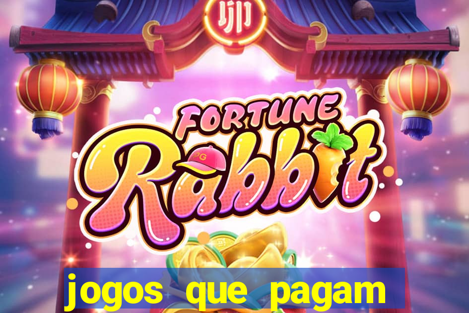 jogos que pagam dinheiro de verdade no pix